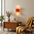 Aura Sculpted Resin Wall Sconce — design detail 3