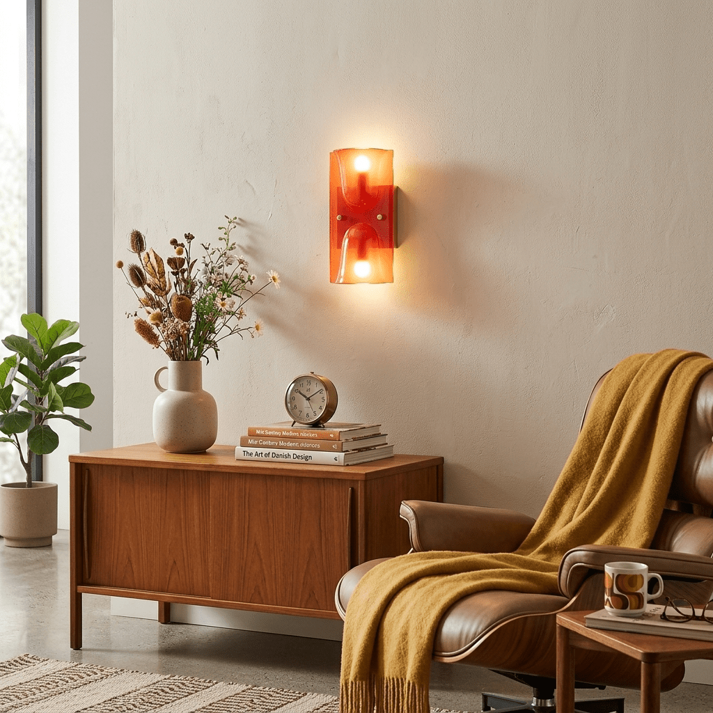 Aura Sculpted Resin Wall Sconce — design detail 3