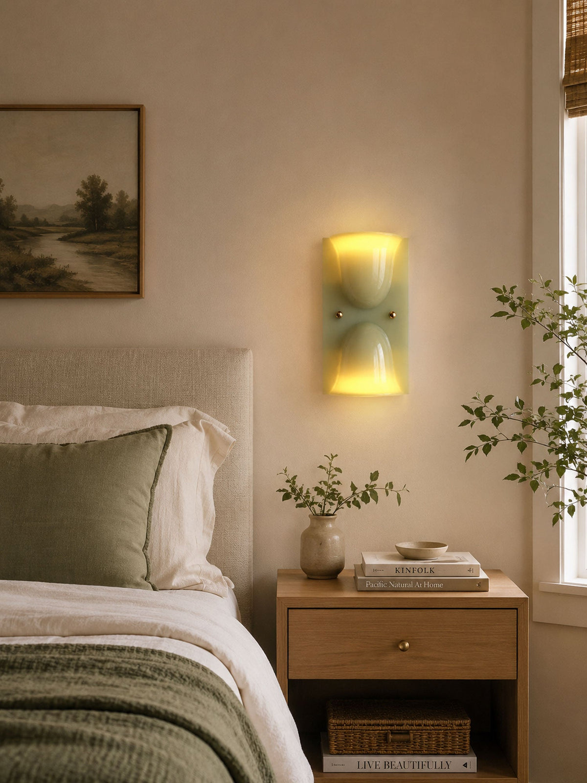 Aura Sculpted Resin Wall Sconce — design detail 7