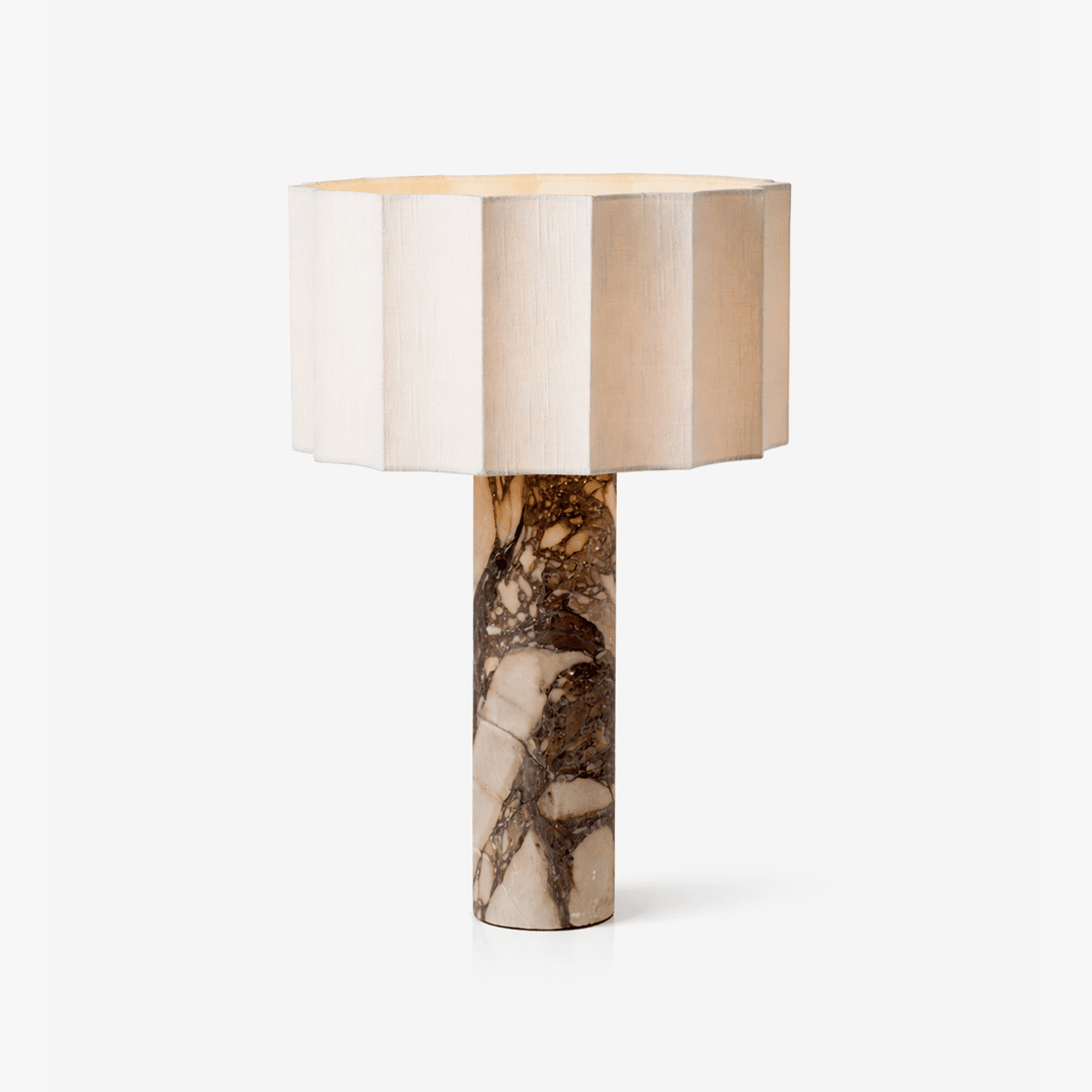 Avelin Veined Marble Table Lamp — product view