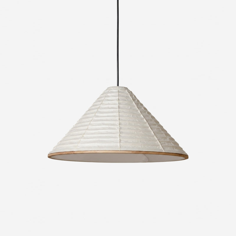 Aven Pleated Paper Pendant Light — product detail 1