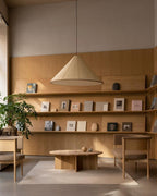 Aven Pleated Paper Pendant Light — product detail 3