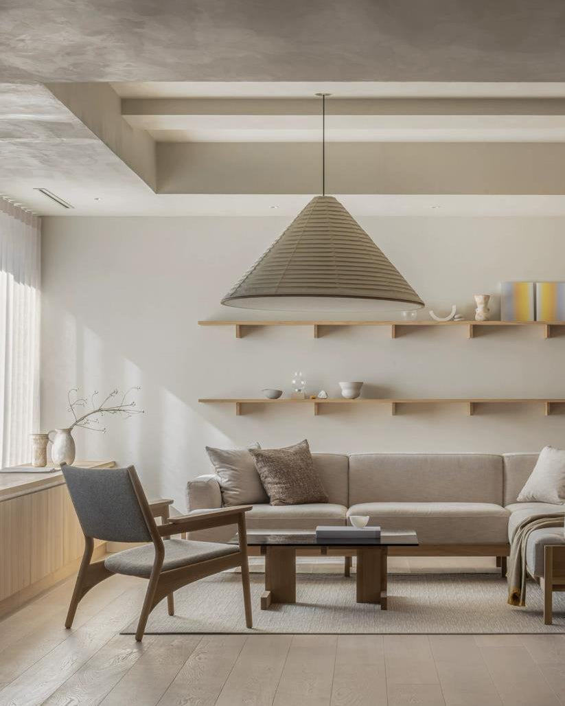 Aven Pleated Paper Pendant Light — product detail 14