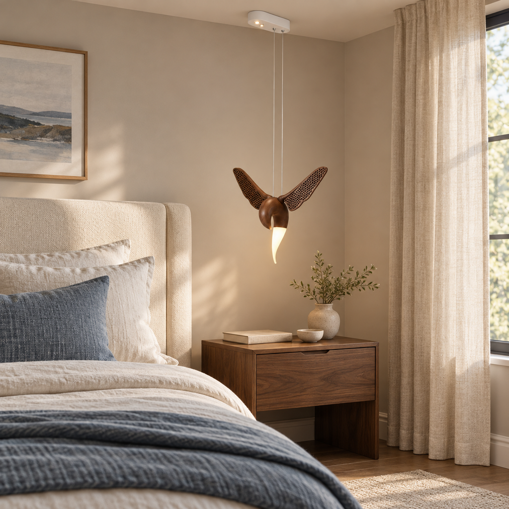 Avian Flight Chandelier — product and interior detail 5