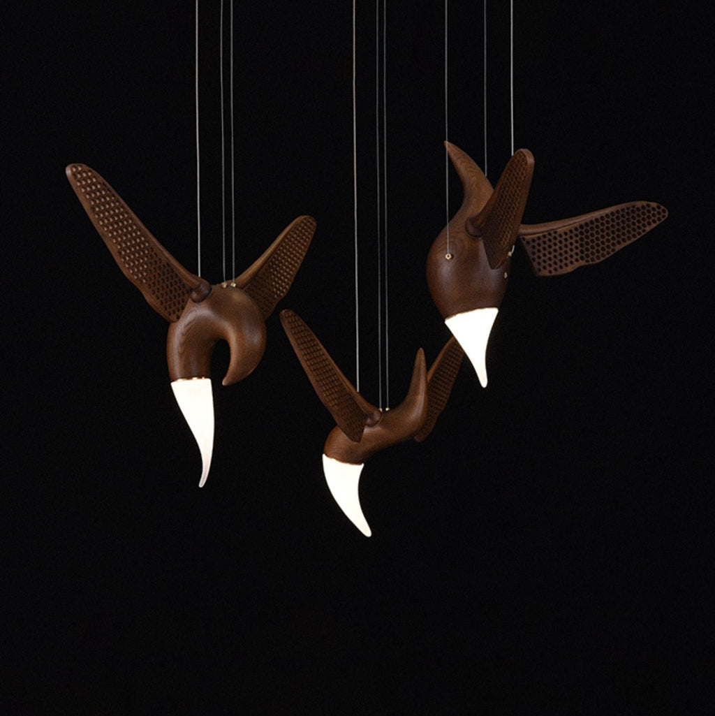 Avian Flight Chandelier — product and interior detail 12