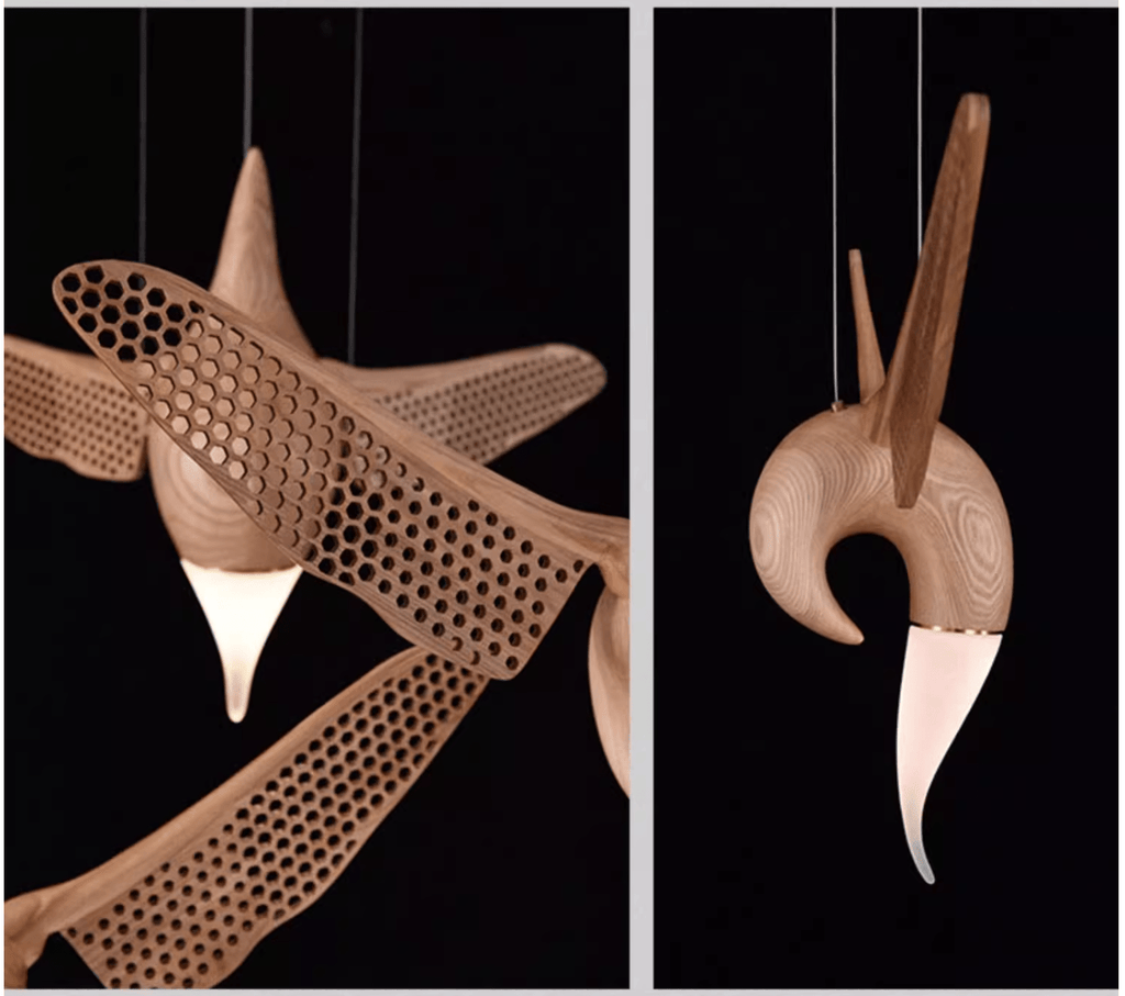 Avian Flight Chandelier — product and interior detail 36