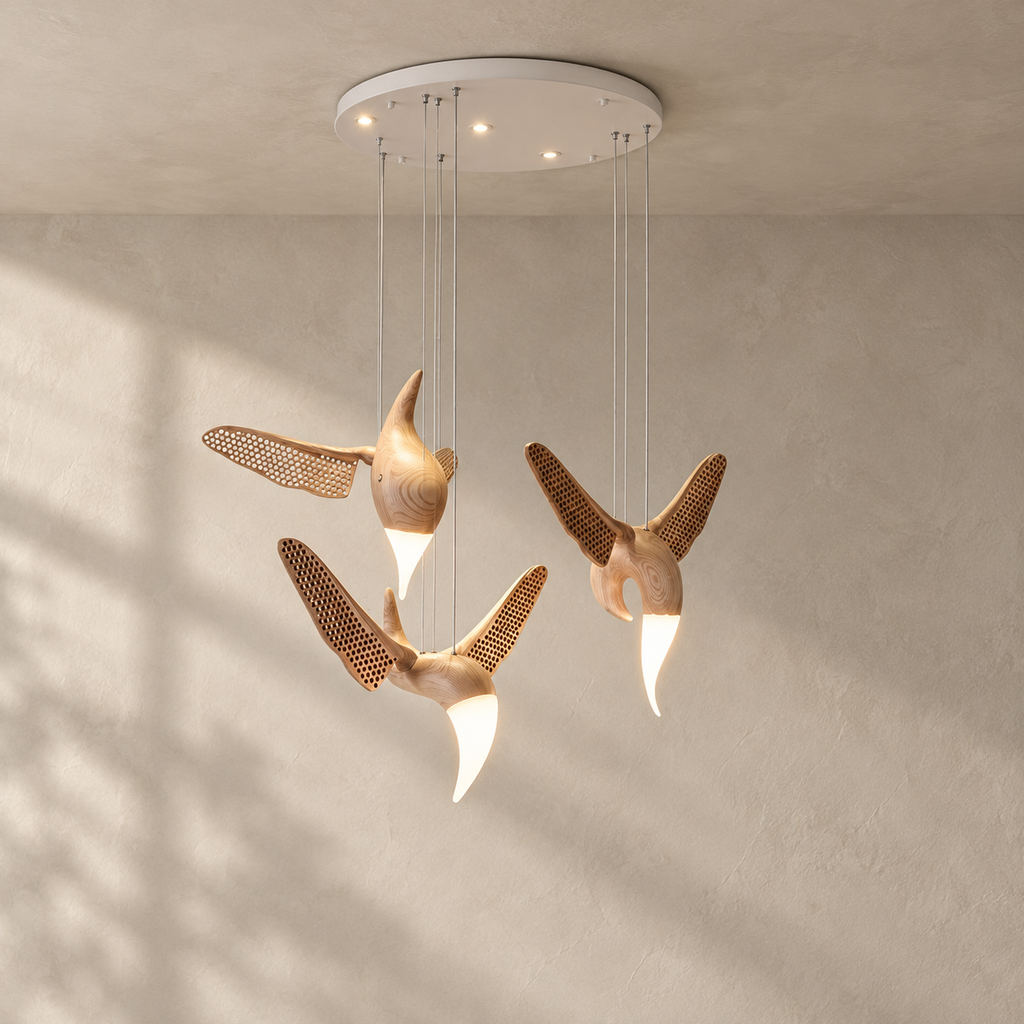 Avian Flight Chandelier — product and interior detail 51