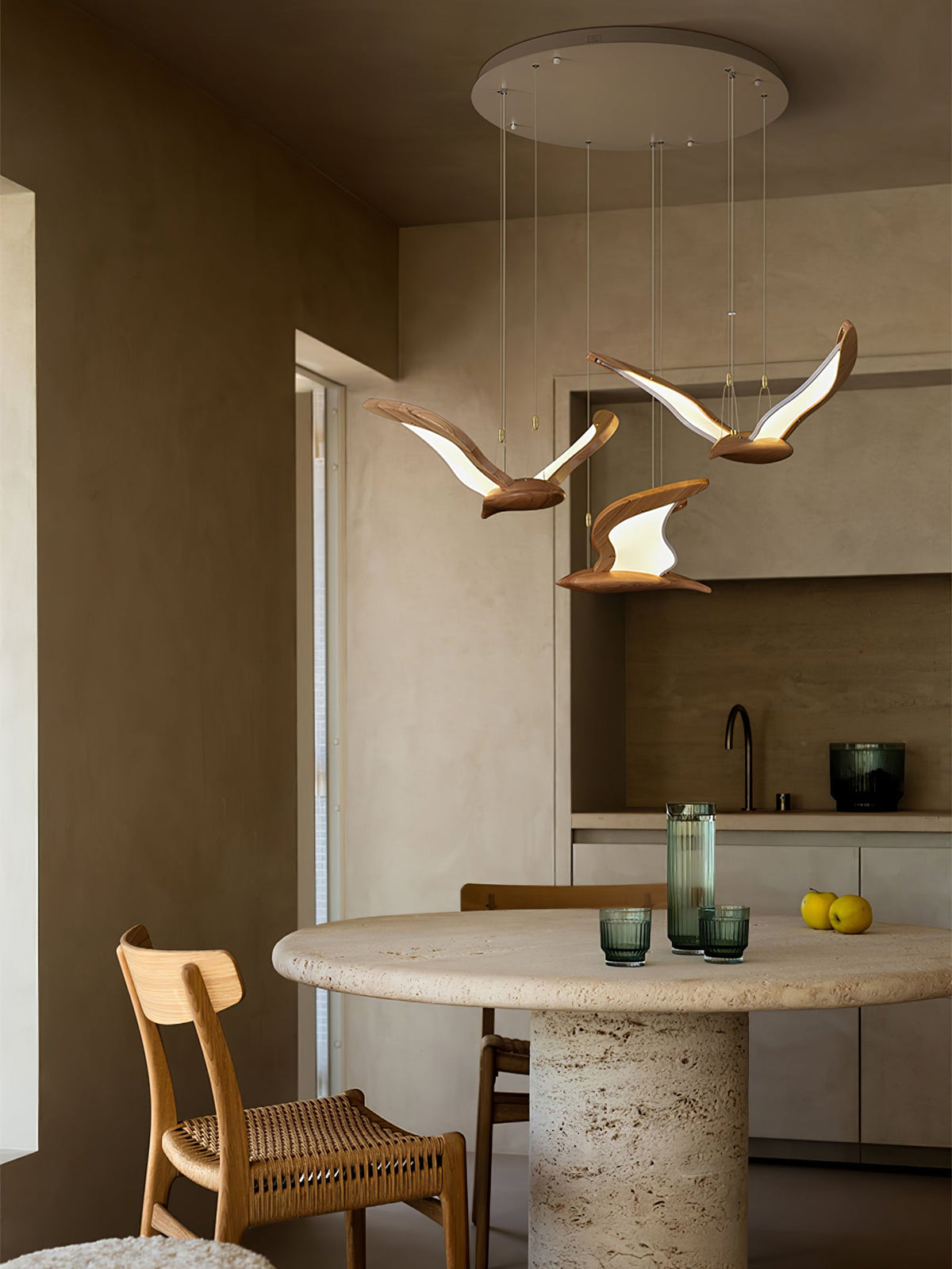 Avina Wing Pendant Light — product and interior detail 5