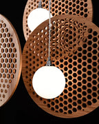 Bee Plate Chandelier — product and interior detail 3
