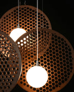 Bee Plate Chandelier — product and interior detail 6