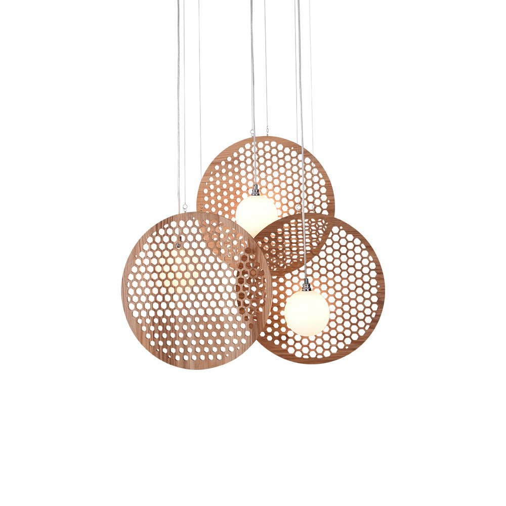 Bee Plate Chandelier — product and interior detail 9