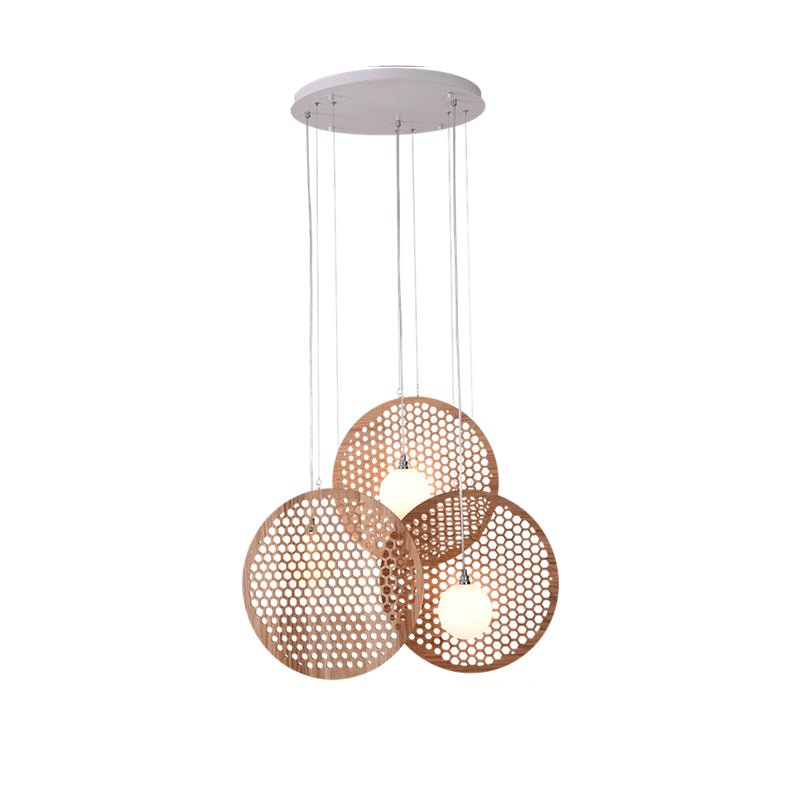Bee Plate Chandelier — product and interior detail 10