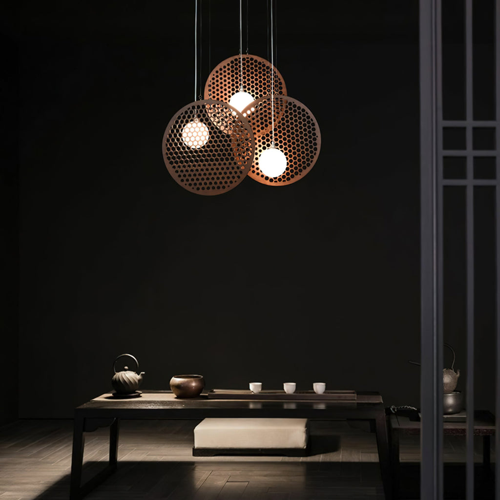 Bee Plate Chandelier — product and interior detail 16