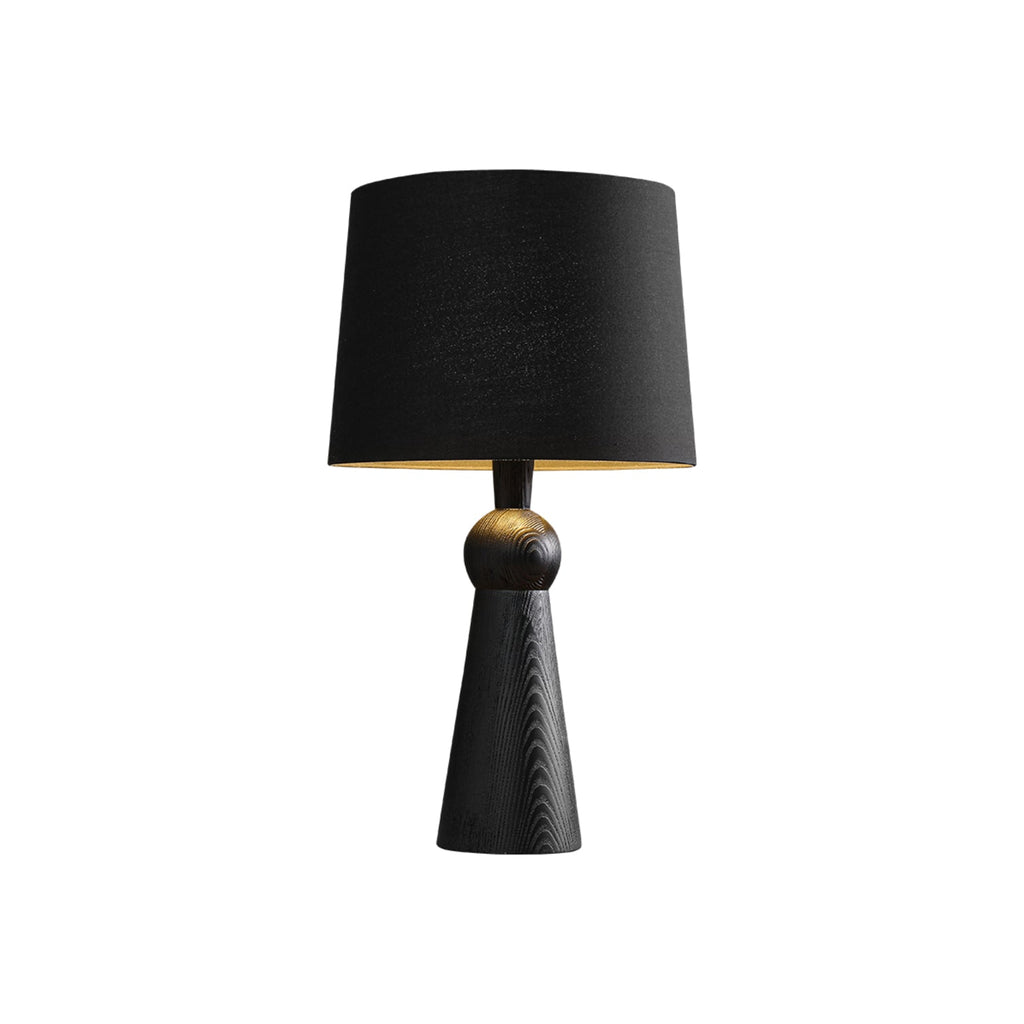 Bella Tall Wood and Fabric Table Lamp - product view 21