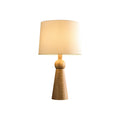 Bella Tall Wood and Fabric Table Lamp - product view 22