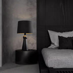 Bella Tall Wood and Fabric Table Lamp - product view 39