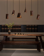 Bellwood Wood Bell Pendant Light - product view 7
