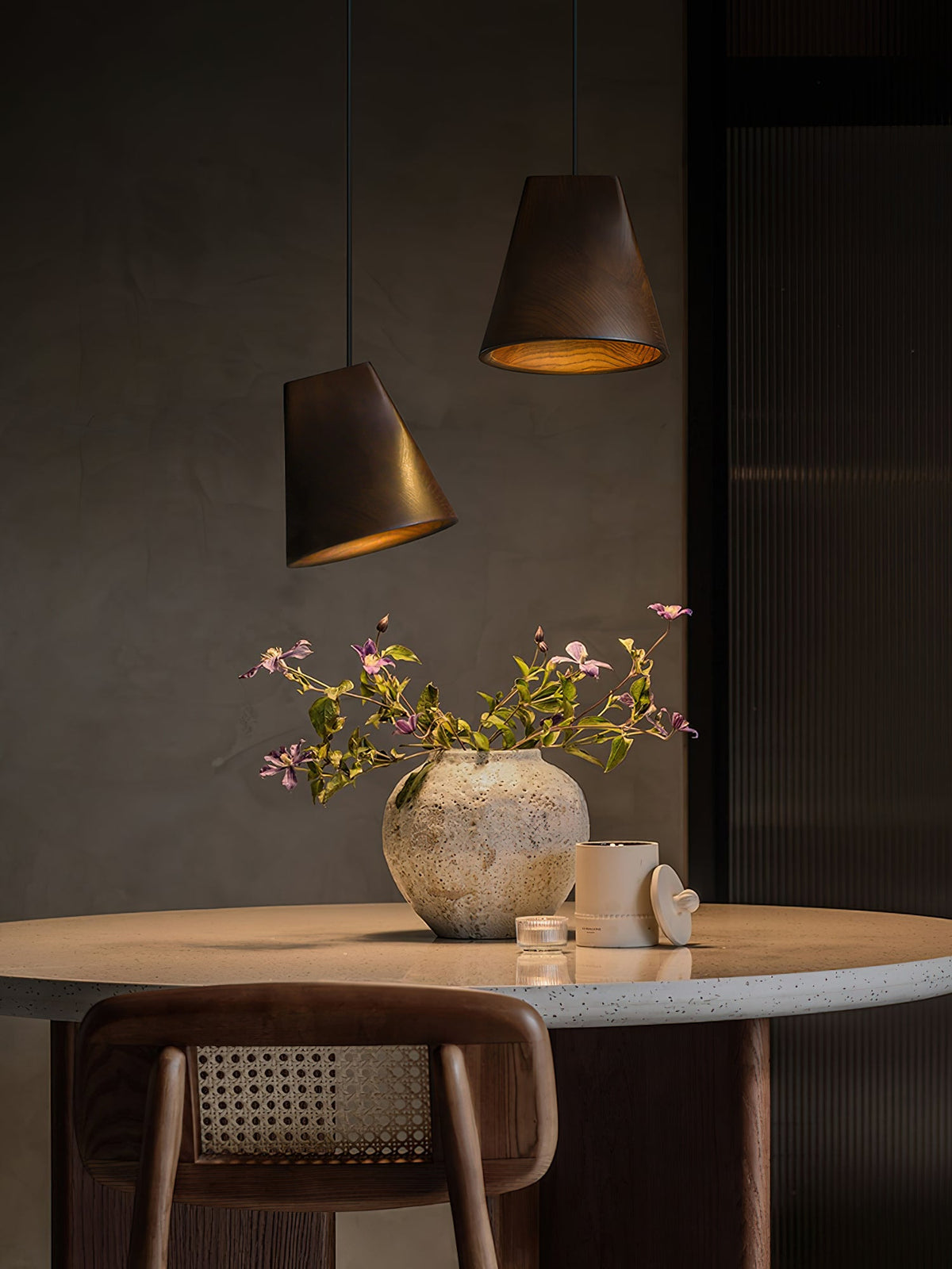 Bellwood Wood Bell Pendant Light - product view 11