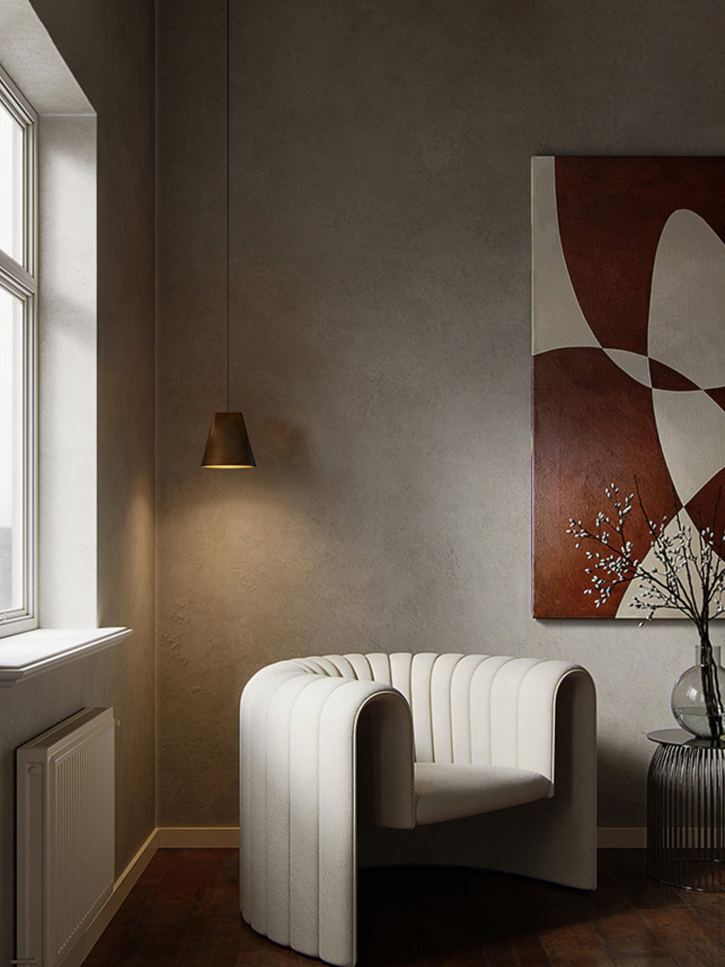 Bellwood Wood Bell Pendant Light - product view 17