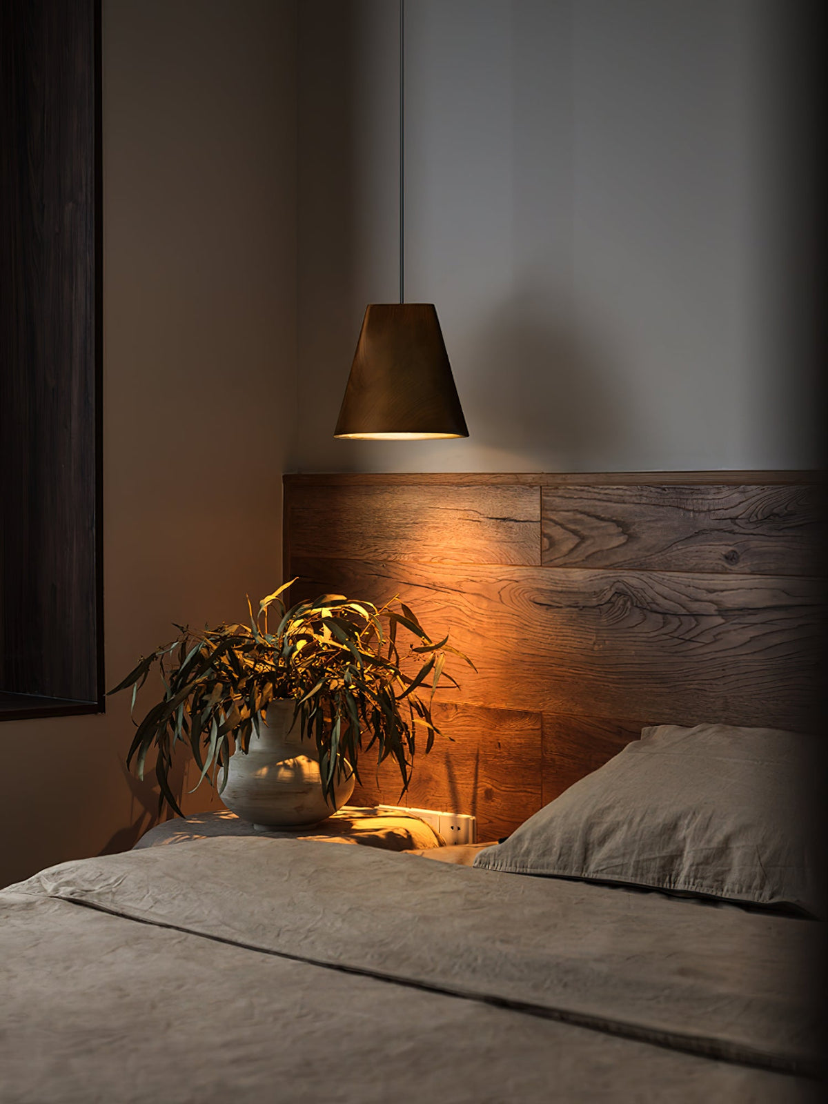 Bellwood Wood Bell Pendant Light - product view 25