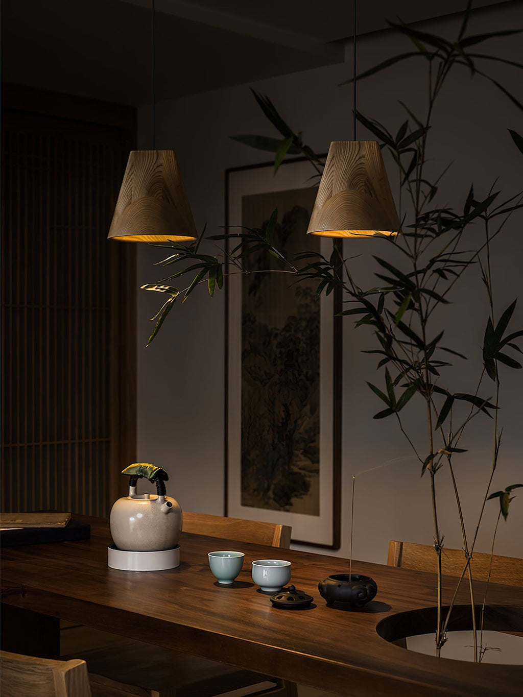 Bellwood Wood Bell Pendant Light - product view 26