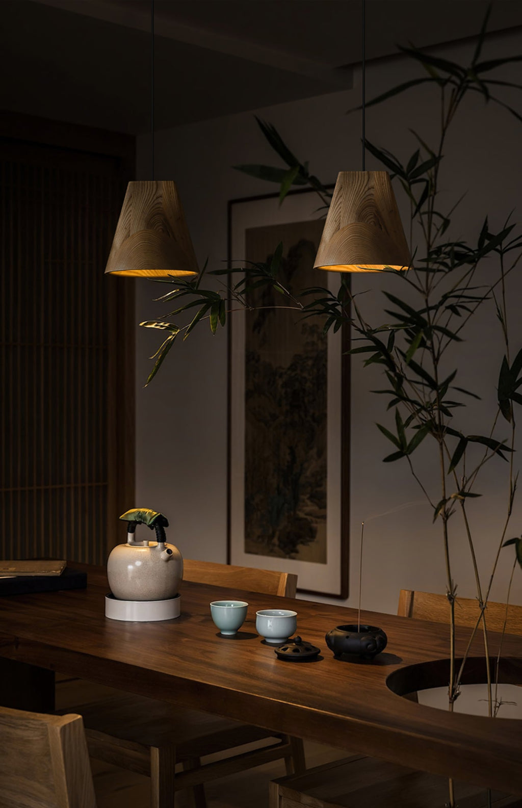 Bellwood Wood Bell Pendant Light - product view 29