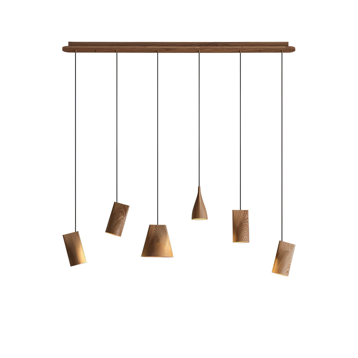 Bellwood Wood Bell Pendant Light - product view 57