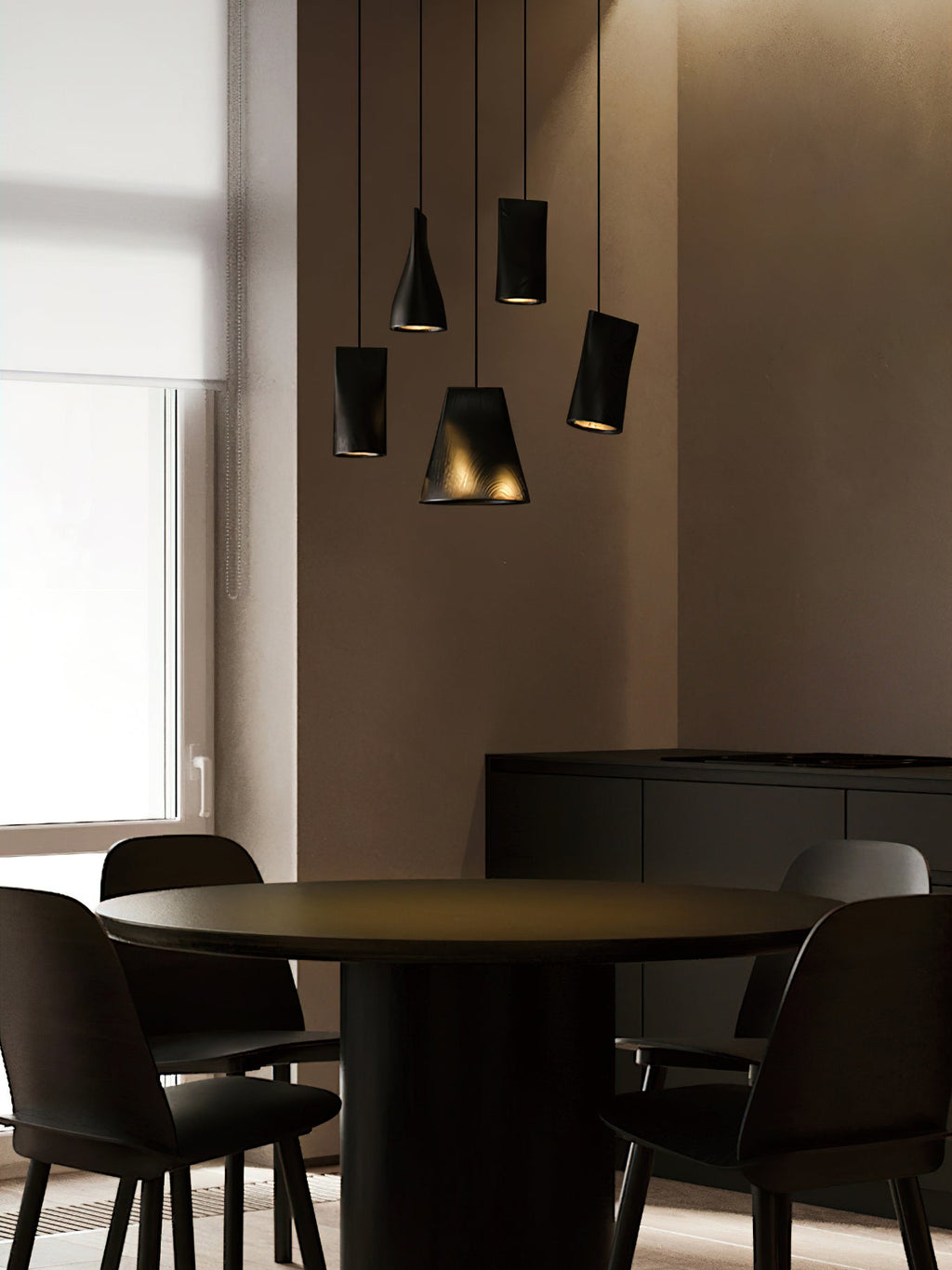 Bellwood Wood Bell Pendant Light - product view 74