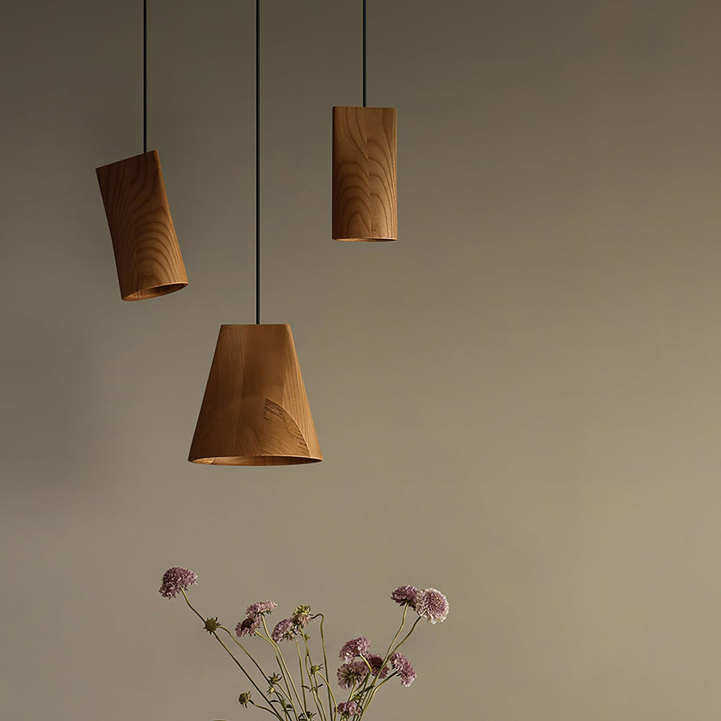 Bellwood Wood Bell Pendant Light - product view 83