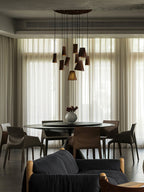 Bellwood Wood Bell Pendant Light - product view 89