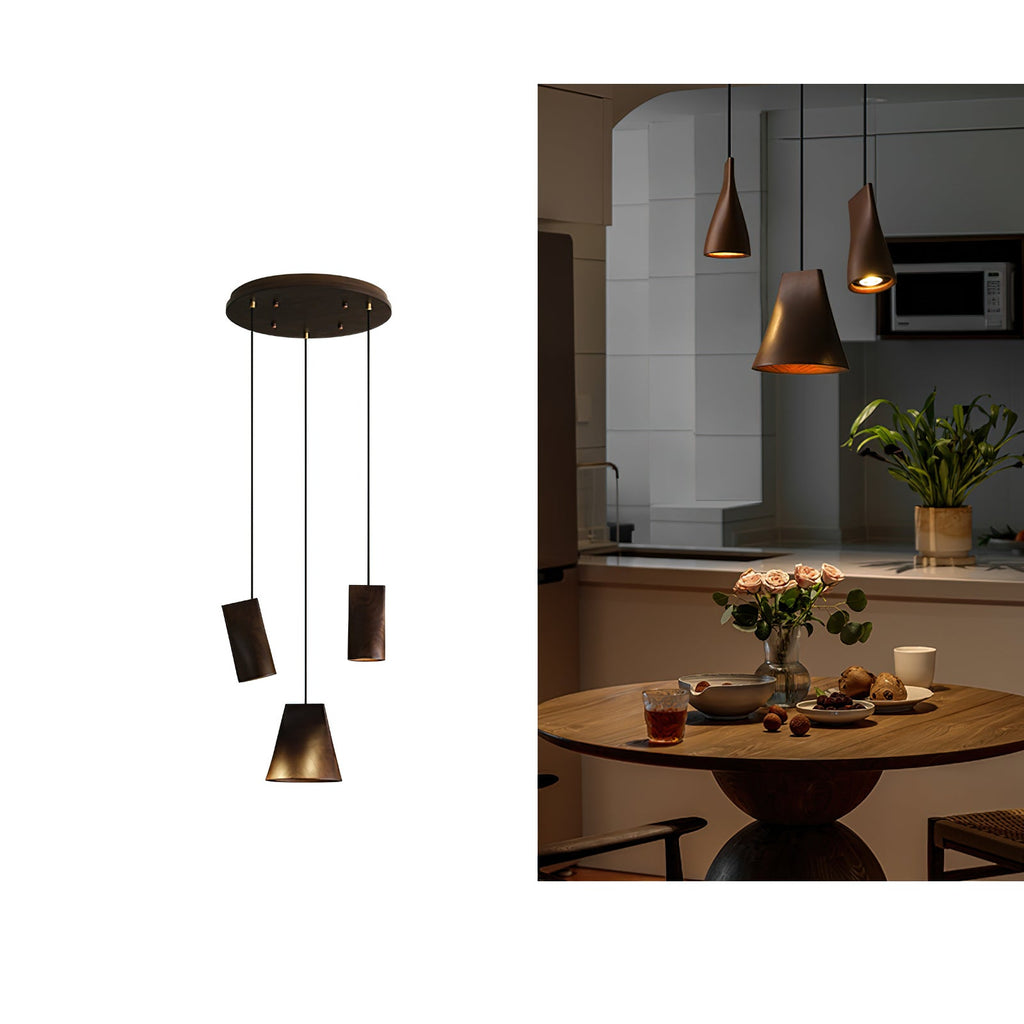 Bellwood Wood Bell Pendant Light - product view 93