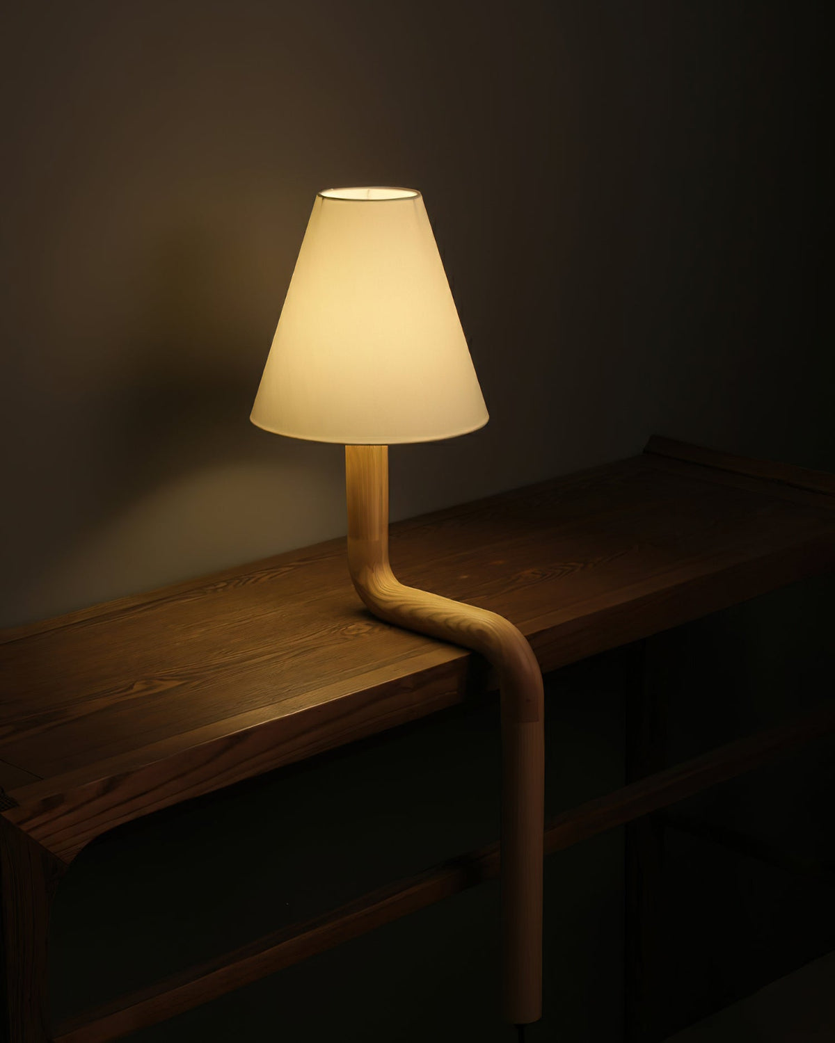 Bend Wood Table Lamp — product and interior detail 10