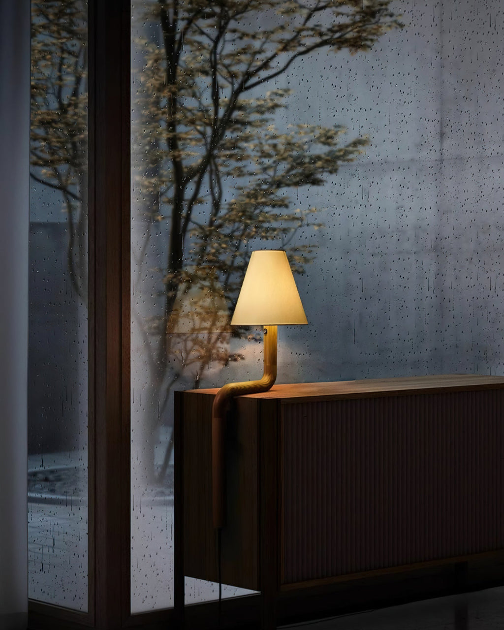 Bend Wood Table Lamp — product and interior detail 14