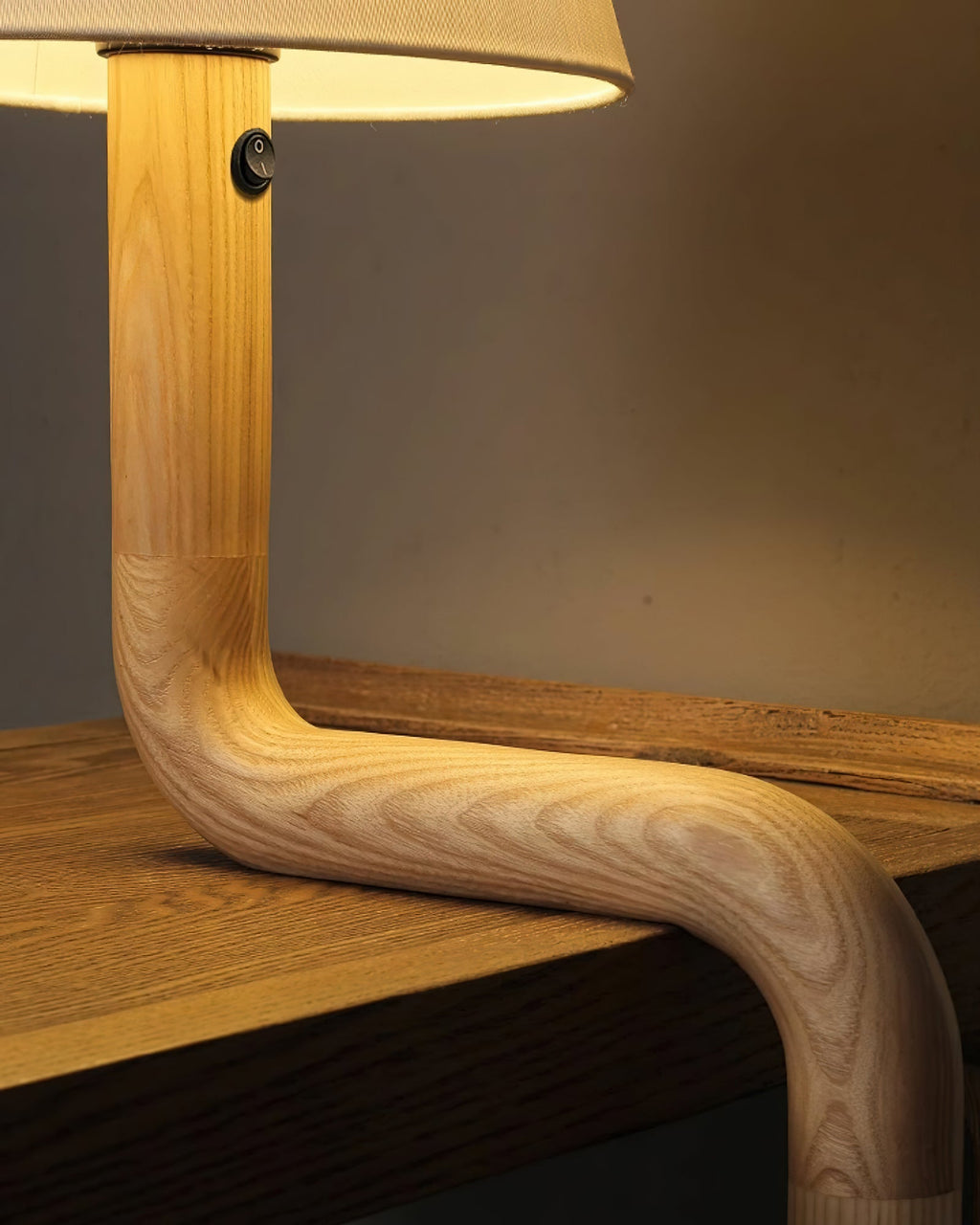 Bend Wood Table Lamp — product and interior detail 18