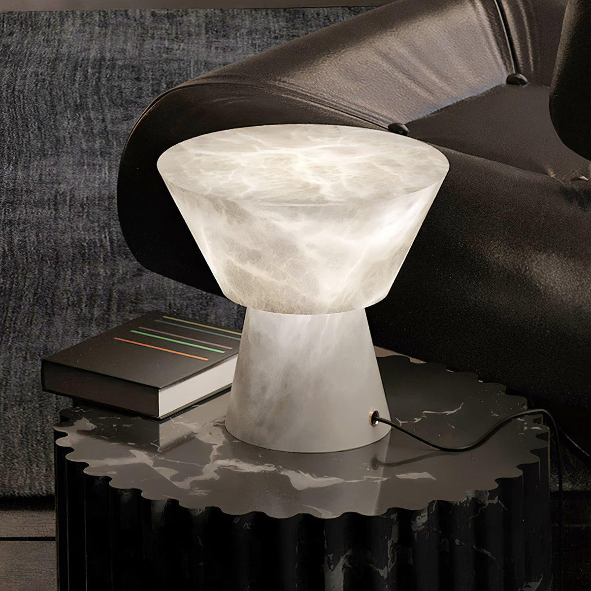 Beta Marble Table Lamp – table lamp view 2