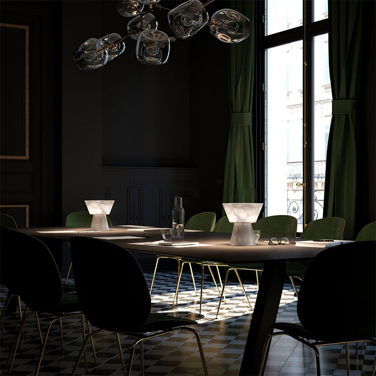 Beta Marble Table Lamp – table lamp view 10