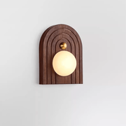 Walnut Color & White