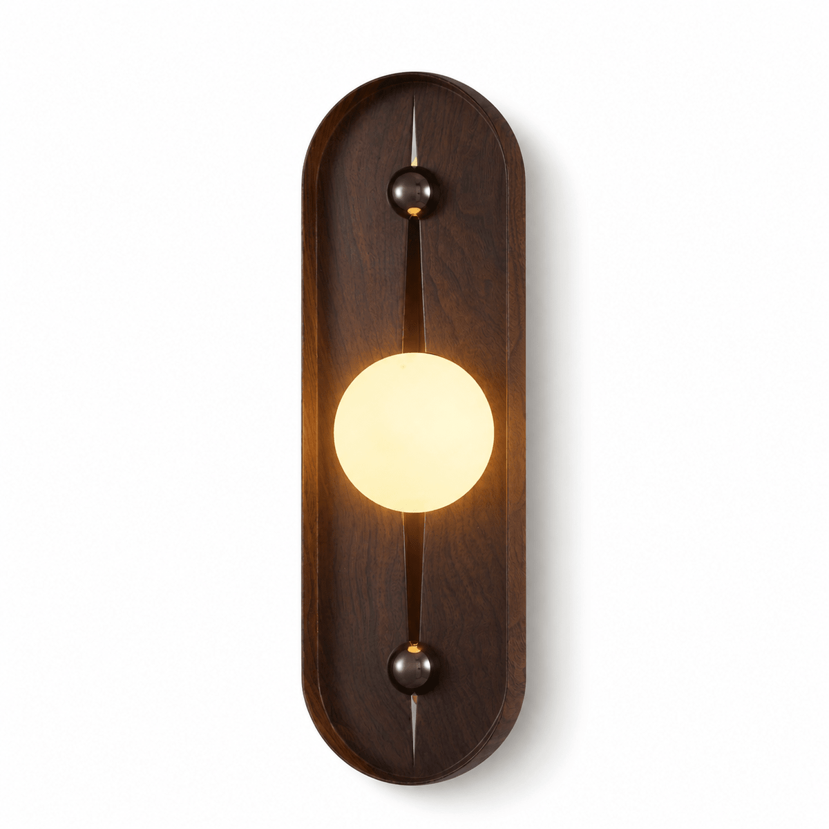 Bezel Alabaster-Look LED Wall Light – wall sconce view 25