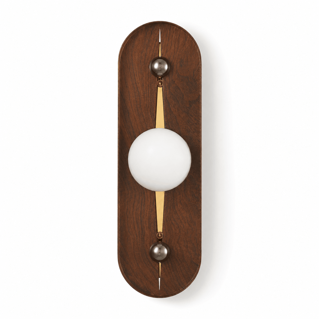 Bezel Alabaster-Look LED Wall Light – wall sconce view 26