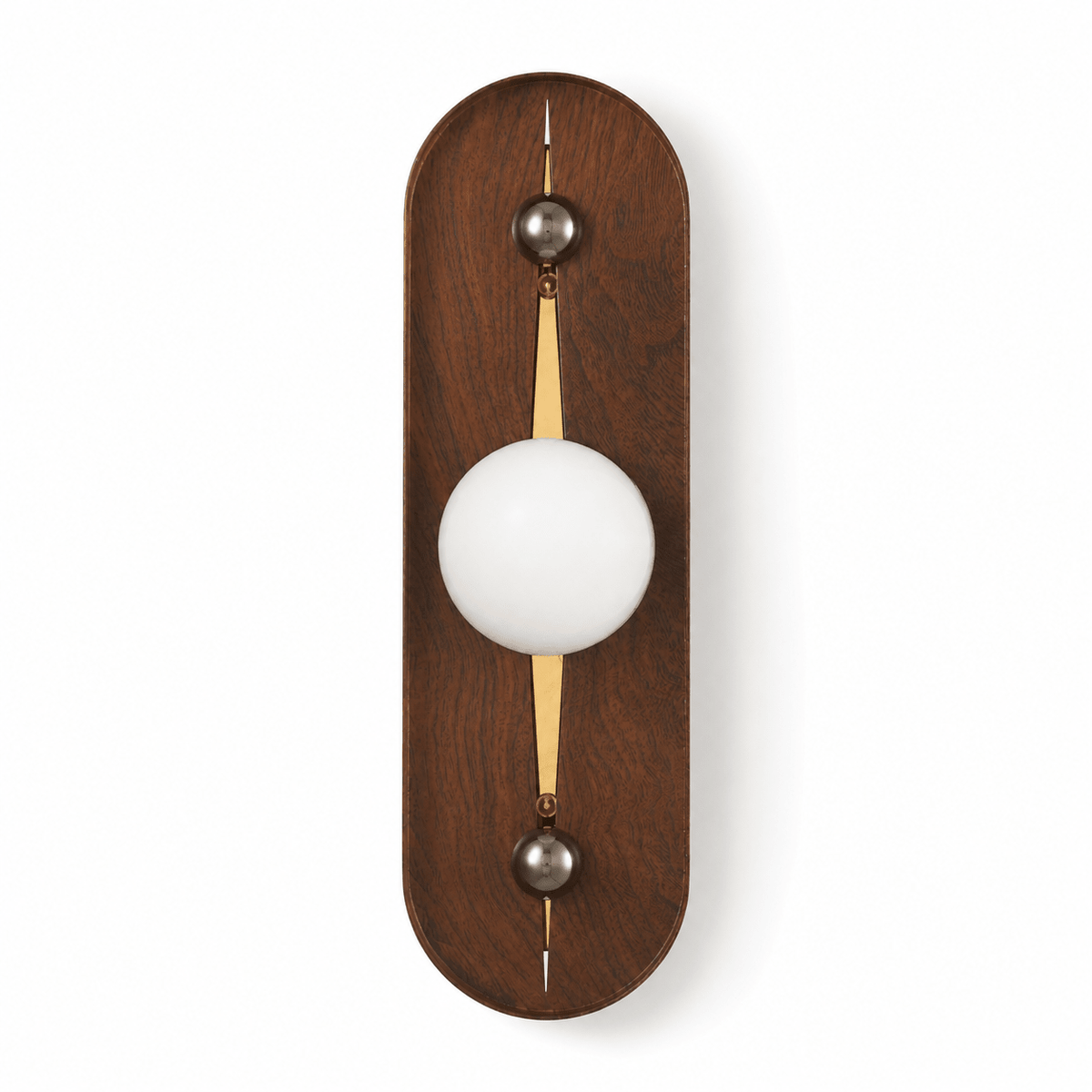 Bezel Alabaster-Look LED Wall Light – wall sconce view 26