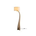Bow Curve Wood and Fabric Floor Lamp - product view 39