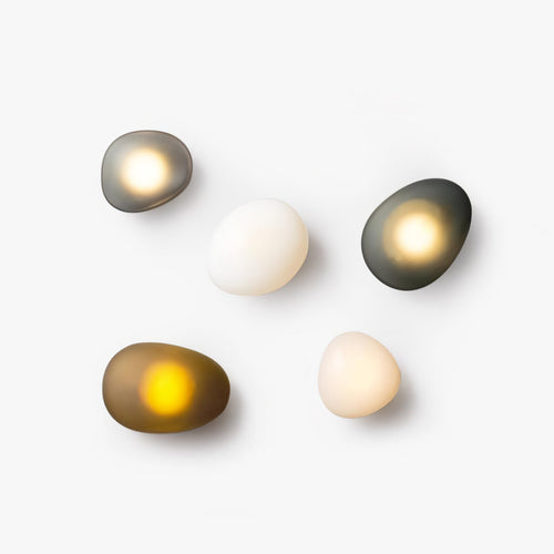 Bubble Glass LED Wall Light – wall sconce view 1