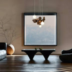 Bubble Wood Ball Globe Chandelier - product view 8