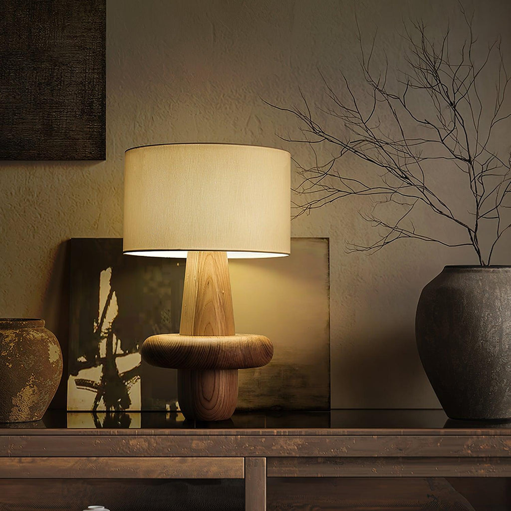 Buddha Til Table Lamp — product and interior detail 3
