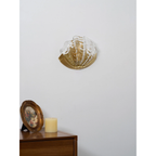 Nerelle Scalloped Glass Wall Sconce