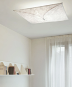 Kite Sculptural Paper Plug-In Wall Lamp