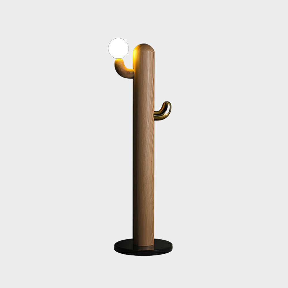 Cactus Wood Floor Lamp — product and interior detail 44