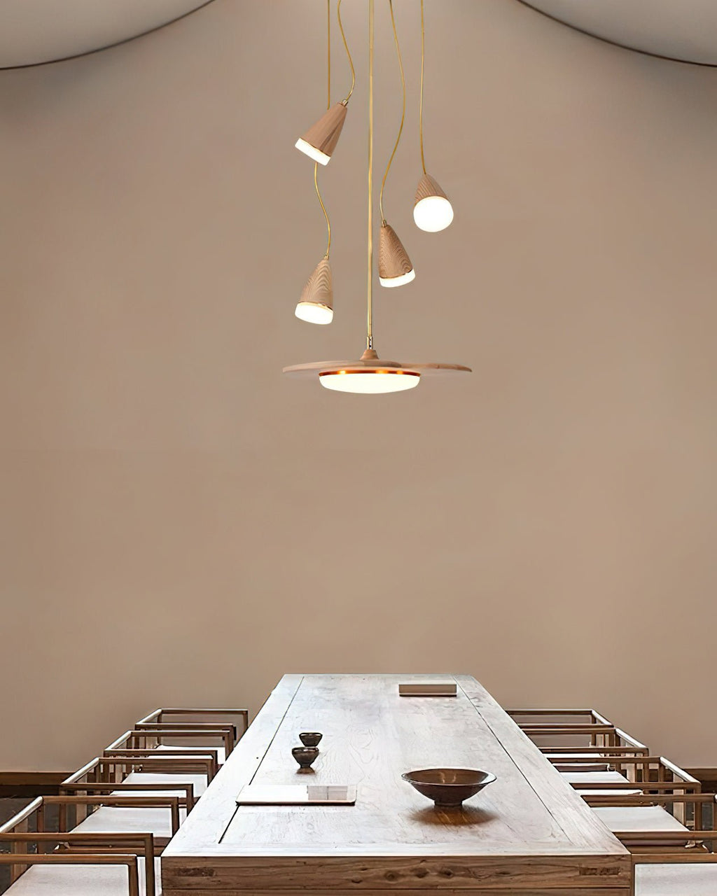 Calder Blossom Chandelier — product and interior detail 2