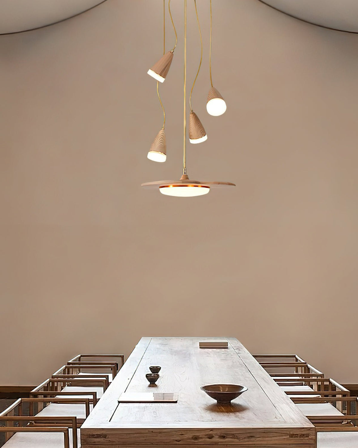Calder Blossom Chandelier — product and interior detail 2