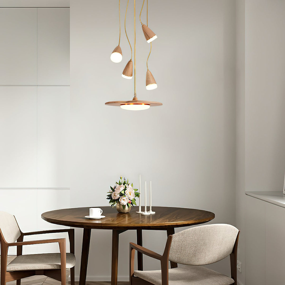 Calder Blossom Chandelier — product and interior detail 11